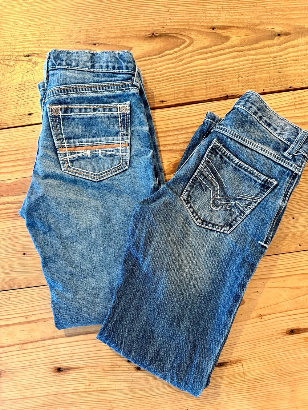 Ariat & Wrangler Boys Denim Jeans